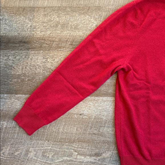 NEW Naadam The Essential Cashmere Sweater Men’s XL Red - Picture 2 of 9